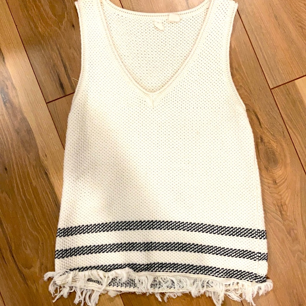 Anthropologie sweater knit tank